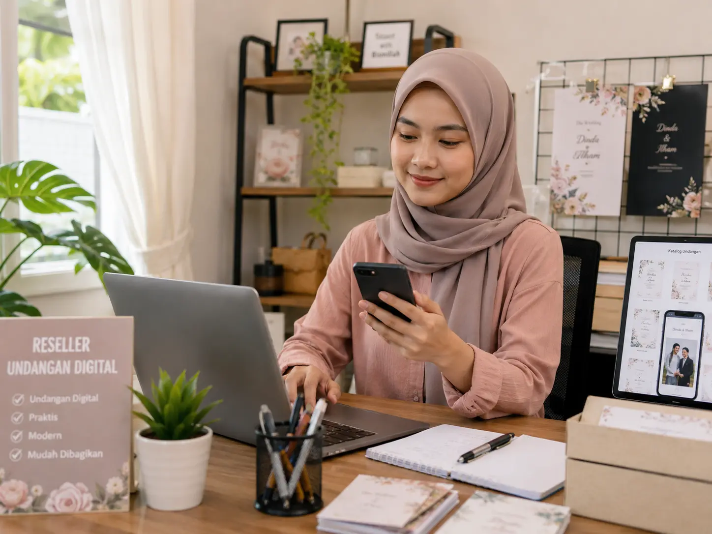 Contoh undangan digital website