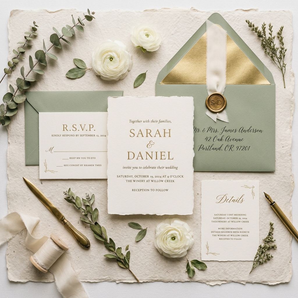 Invites and paper
