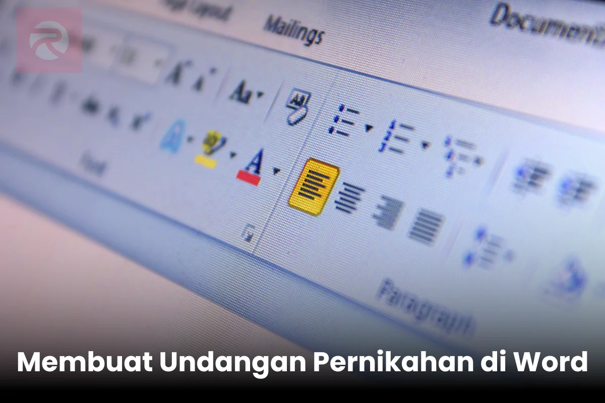 Cara Membuat Undangan Pernikahan Di Word