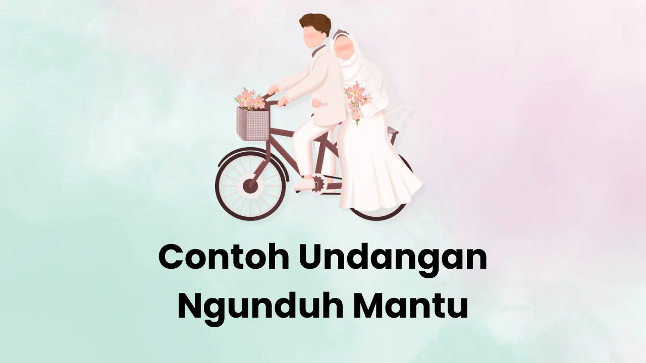 Contoh Undangan Ngunduh Mantu