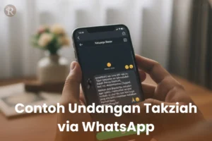 Contoh Undangan Takziah Via Wa