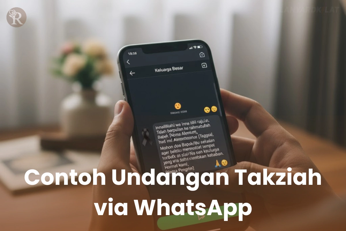 Contoh Undangan Takziah Via Wa