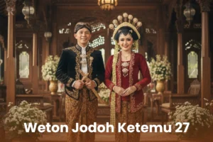 Weton Jodoh Ketemu 27