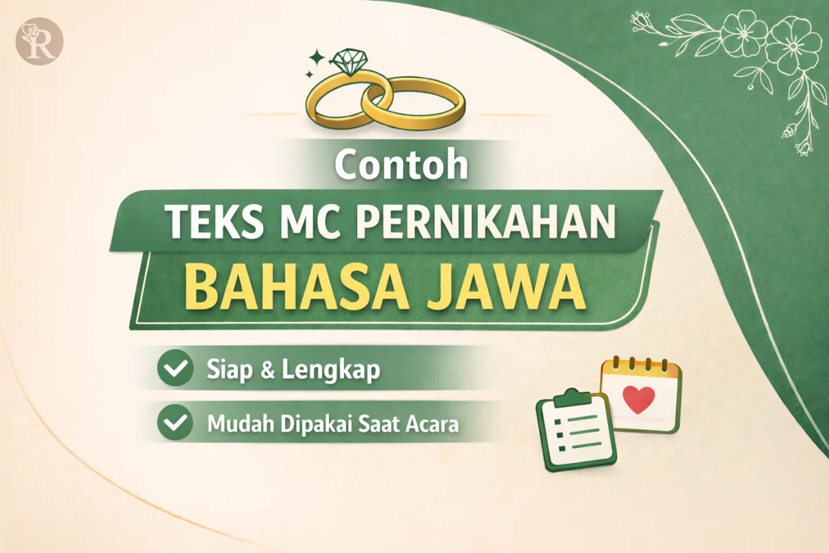 Teks Mc Pernikahan Bahasa Jawa