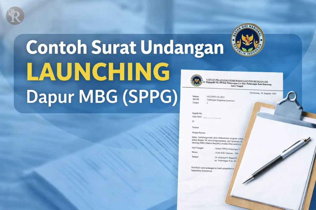 Contoh Undangan Launching Dapur Mbg