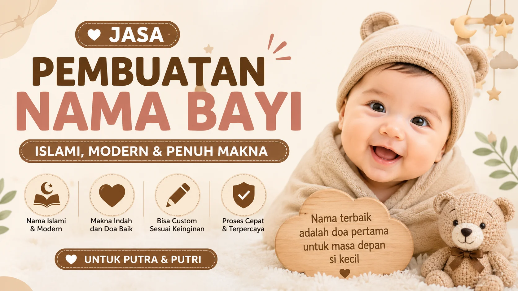 Jasa Pembuatan Nama Bayi